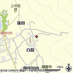 京都府亀岡市千歳町千歳白髭9周辺の地図