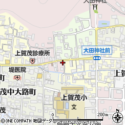 京都府京都市北区上賀茂藤ノ木町34-4周辺の地図