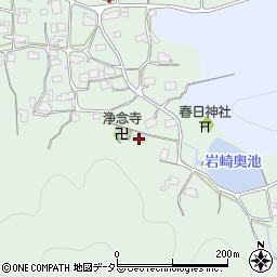 兵庫県丹波篠山市岩崎876周辺の地図