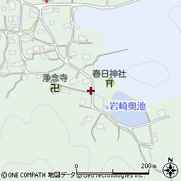 兵庫県丹波篠山市岩崎656-1周辺の地図