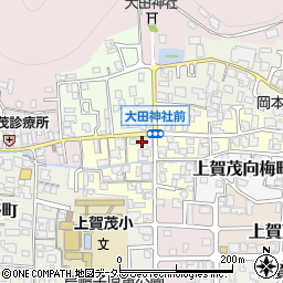 京都府京都市北区上賀茂竹ケ鼻町9周辺の地図