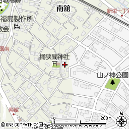 愛知県豊明市栄町山ノ神22周辺の地図