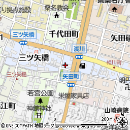 三重県桑名市三ツ矢橋25周辺の地図