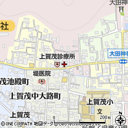 京都府京都市北区上賀茂藤ノ木町23周辺の地図