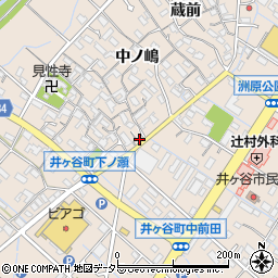 愛知県刈谷市井ケ谷町中前田13-1周辺の地図