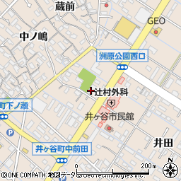 愛知県刈谷市井ケ谷町（桜島）周辺の地図