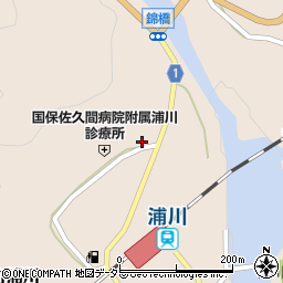 静岡県浜松市天竜区佐久間町浦川2890周辺の地図