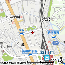 篠山ツーリスト周辺の地図