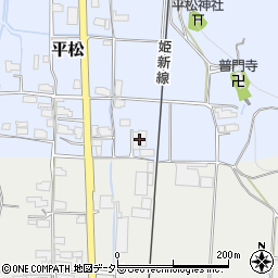 岡山県真庭市平松118周辺の地図