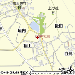 京都府亀岡市千歳町千歳稲上周辺の地図