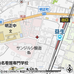 三重県桑名市明正町73周辺の地図