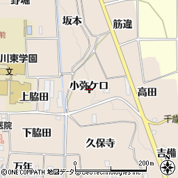 京都府亀岡市馬路町小弥ケ口周辺の地図