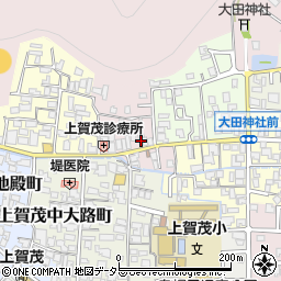 京都府京都市北区上賀茂藤ノ木町28周辺の地図