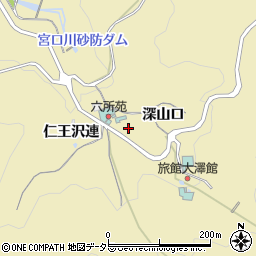 愛知県豊田市坂上町深山口周辺の地図