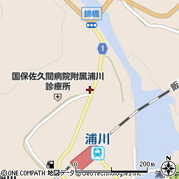 静岡県浜松市天竜区佐久間町浦川2892周辺の地図