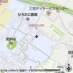 滋賀県守山市大林町314-8周辺の地図