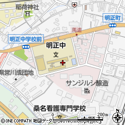 三重県桑名市明正町31周辺の地図