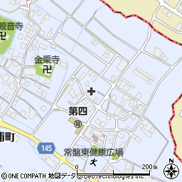 滋賀県草津市芦浦町周辺の地図