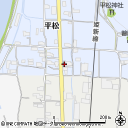 岡山県真庭市平松113周辺の地図
