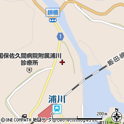 静岡県浜松市天竜区佐久間町浦川2893周辺の地図