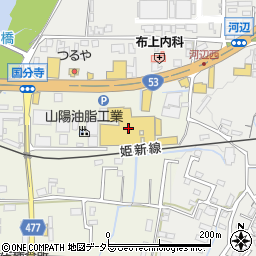 岡山県津山市国分寺25周辺の地図