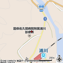 静岡県浜松市天竜区佐久間町浦川2924周辺の地図