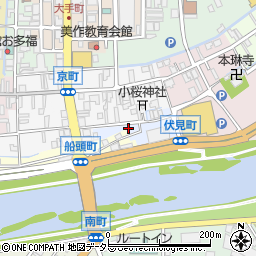 岡山県津山市河原町41-1周辺の地図