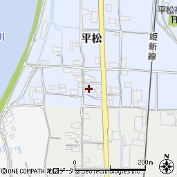 岡山県真庭市平松112周辺の地図