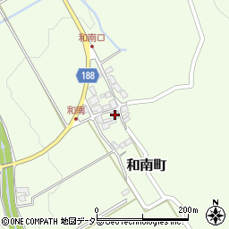 滋賀県東近江市和南町792周辺の地図