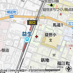 三重県桑名市益生町44周辺の地図