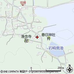 兵庫県丹波篠山市岩崎657周辺の地図