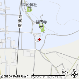 岡山県真庭市平松206周辺の地図