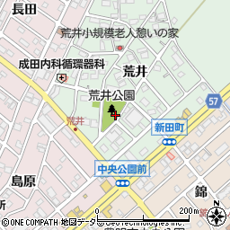 愛知県豊明市沓掛町荒井19周辺の地図