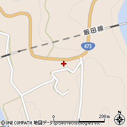 静岡県浜松市天竜区佐久間町浦川3488周辺の地図