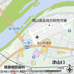 久米青果株式会社周辺の地図