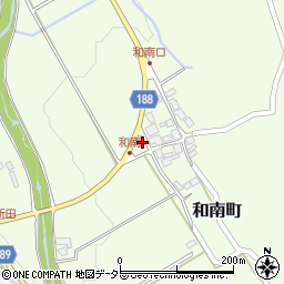 滋賀県東近江市和南町2093周辺の地図