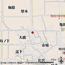 京都府亀岡市馬路町市場59周辺の地図
