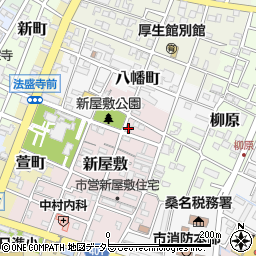 ミユキ理容店周辺の地図