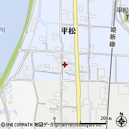 岡山県真庭市平松110周辺の地図