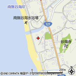 千葉県南房総市富浦町南無谷126周辺の地図