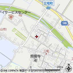 滋賀県守山市三宅町770周辺の地図