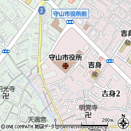 〒524-0000 滋賀県守山市（以下に掲載がない場合）の地図
