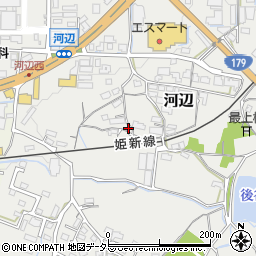 岡山県津山市河辺1194周辺の地図