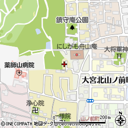 京都府京都市北区大宮薬師山東町11-29周辺の地図