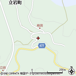 愛知県豊田市立岩町クロクゴ周辺の地図