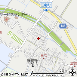滋賀県守山市三宅町772周辺の地図