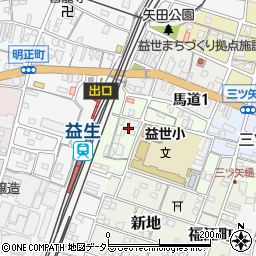 三重県桑名市益生町39周辺の地図