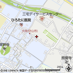 滋賀県守山市三宅町877周辺の地図