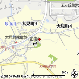 愛知県豊田市大見町5丁目周辺の地図