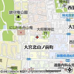 ＭＫ西賀茂研修寮周辺の地図